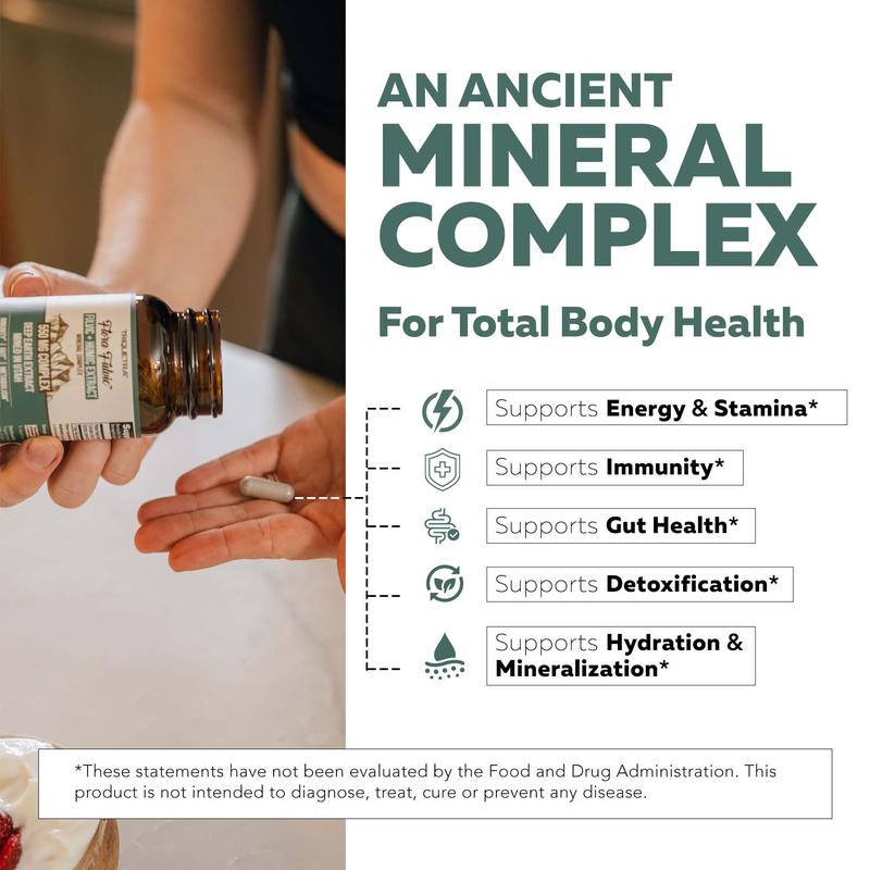 Fulvic & Humic Trace Mineral Complex - 60 Capsules