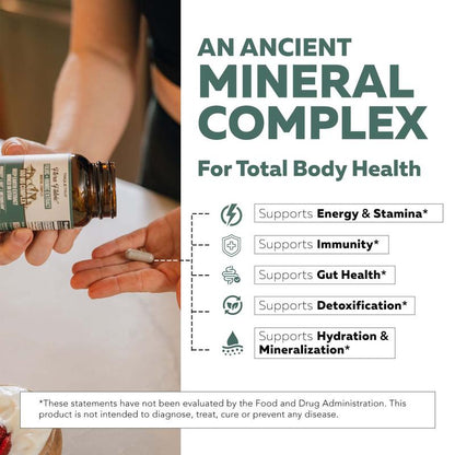 Fulvic & Humic Trace Mineral Complex - 60 Capsules