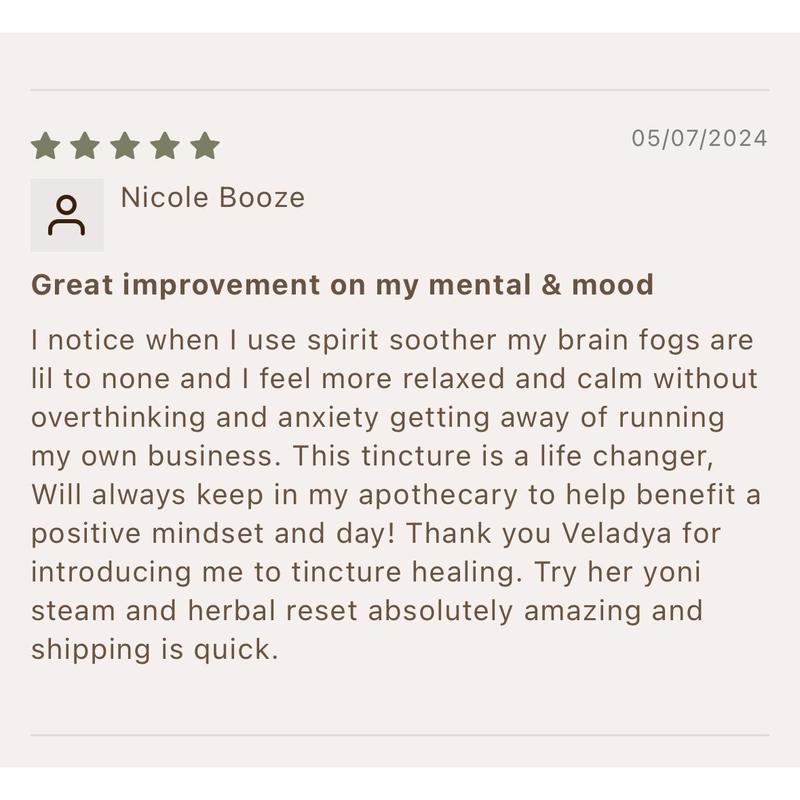 Spirit Soother Nervous System Support - 30ml