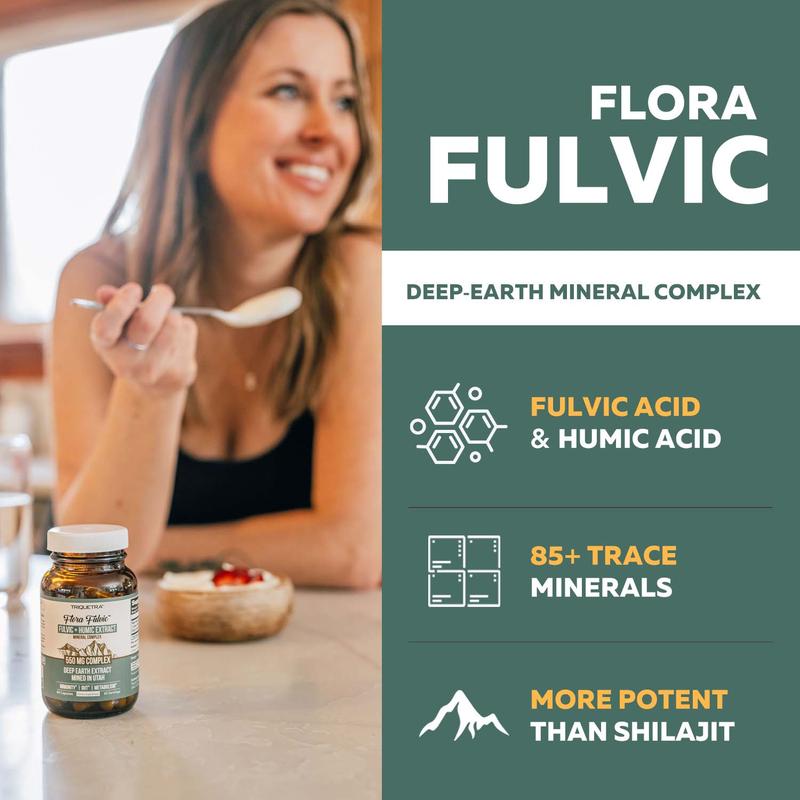 Fulvic & Humic Trace Mineral Complex - 60 Capsules