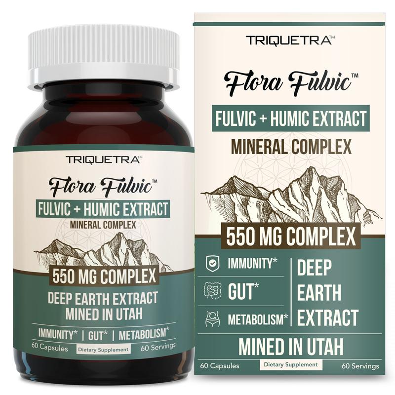 Fulvic & Humic Trace Mineral Complex - 60 Capsules